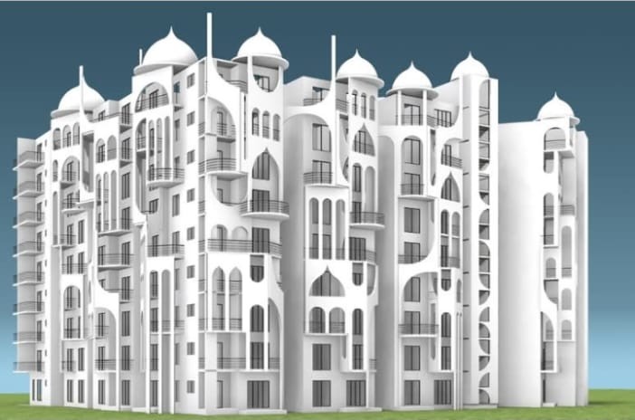 Castle Bellevue — uniquely designed residential building by White Lion Construction