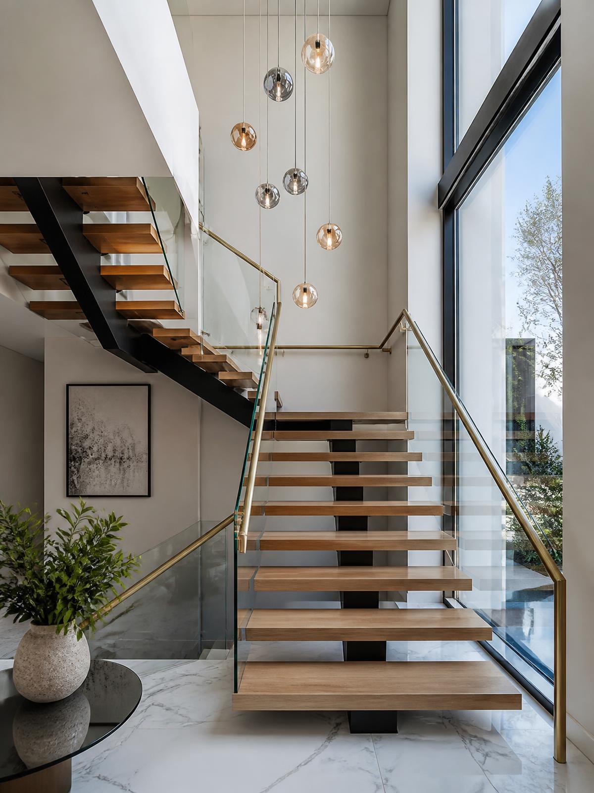 Cast iron staircase